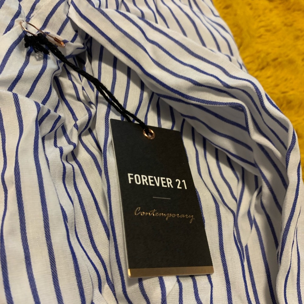 Forever 21 striped blouse